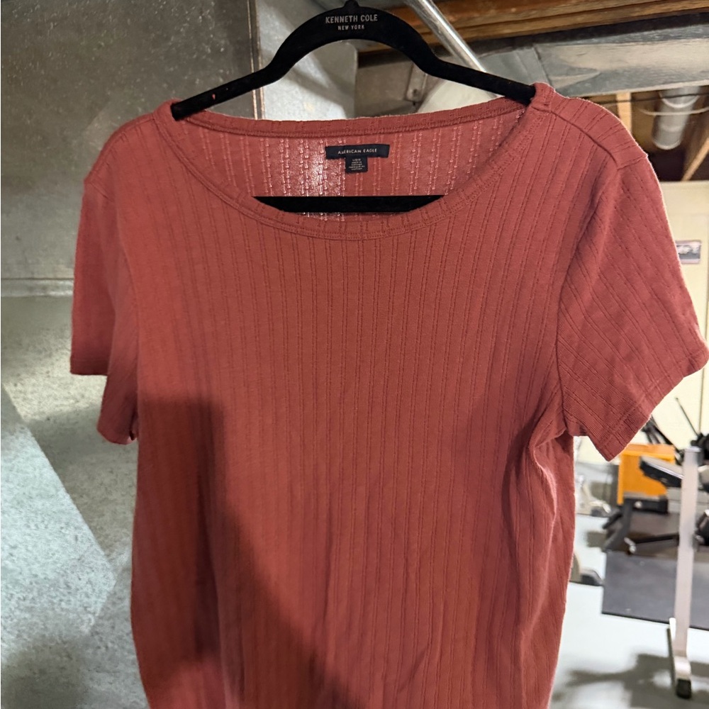 American Eagle Outfitters Rust Top